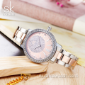 shengke k0075 мода алмазный стальной ремень женские часы прямые продажи с фабрики 2021 новый